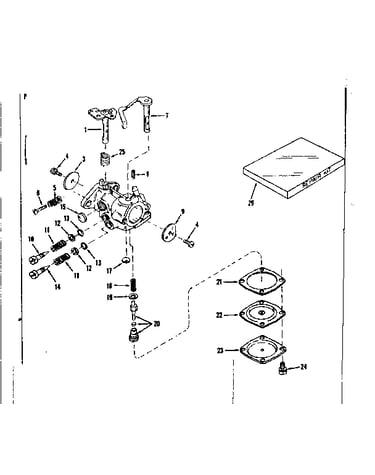 Carburetor no. 30146