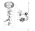 Craftsman 143502011 magneto no. 30362 (phelon f-3220m3) diagram