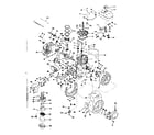Craftsman 143502031 basic engine diagram