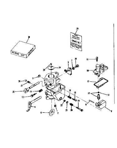 Carburetor no. 29349 (tilltoson no. e-7a)