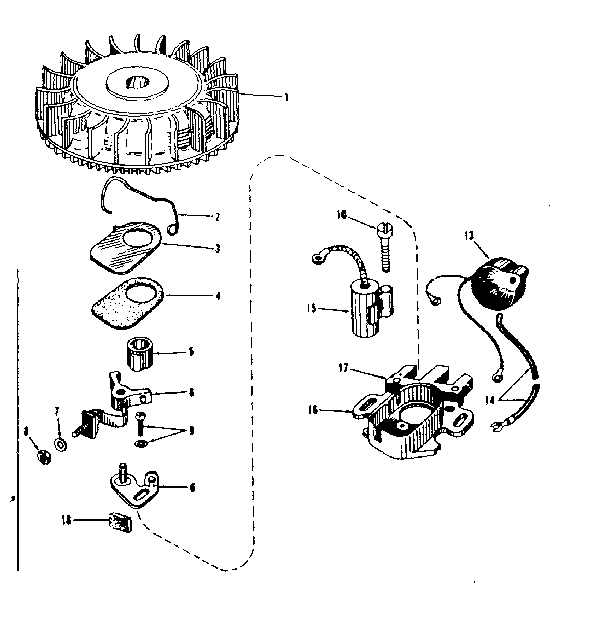 MAGNETO NO. 30362 (PHELON F-3220-M3)