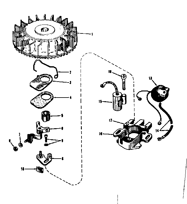 MAGNETO NO. 30362 (PHELON F-3220 M3)