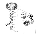 Craftsman 143506011 magneto no. 30362 (phelon f-3220 m3) diagram