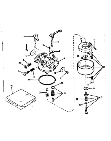 Carburetor no. 630905