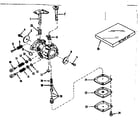 Craftsman 143521091 carburetor no. 630894 (power product) diagram