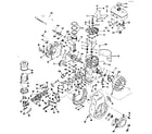 Craftsman 143524021 basic engine diagram