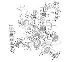 Craftsman 143524081 basic engine diagram