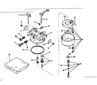 Craftsman 143526011 carburetor diagram