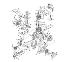 Craftsman 143531082 basic engine diagram