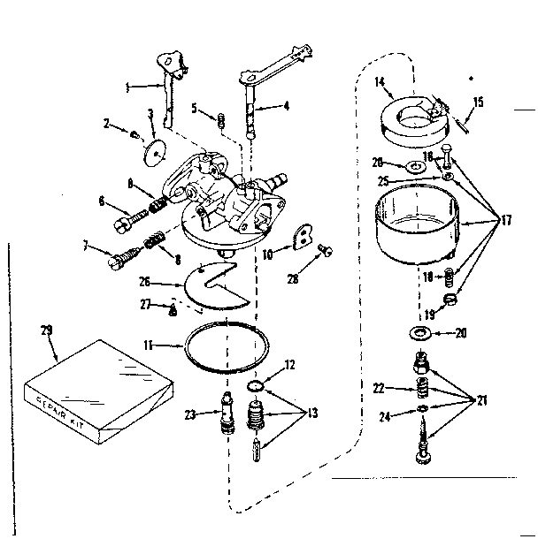CARBURETOR NO. 630965