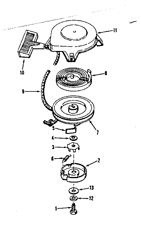 REWIND STARTER NO. 590374