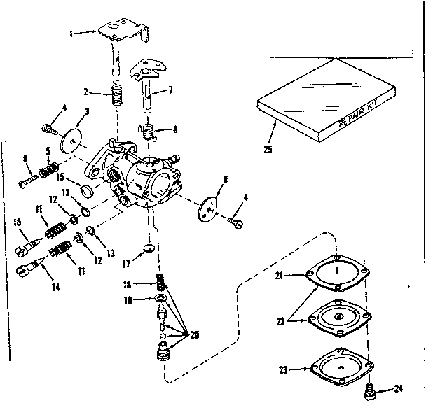 CARBURETOR NO. 630989