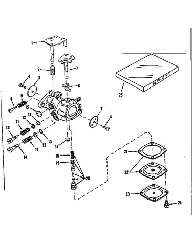 Carburetor no. 630989