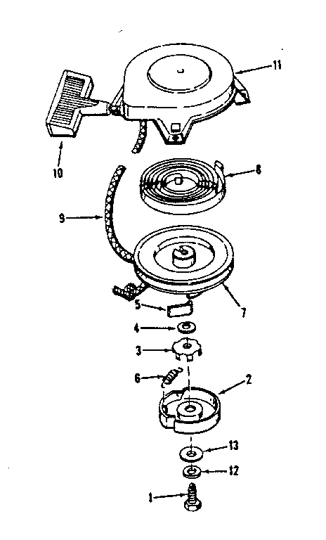 REWIND STARTER NO. 590374