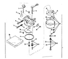 Craftsman 143531122 carburetor no. 630956 diagram
