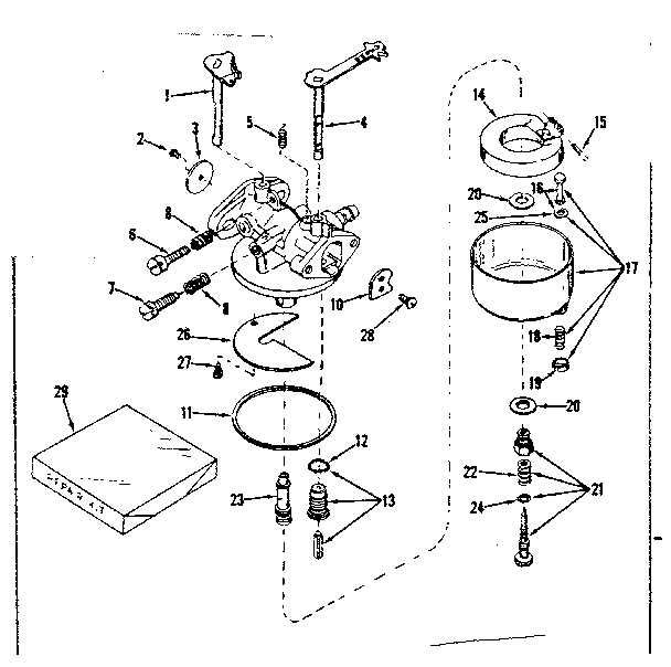 Carburetor no. 630956