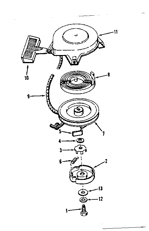 REWIND STARTER NO. 590374