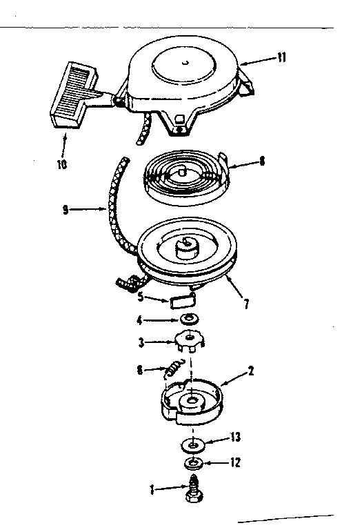 REWIND STARTER NO. 590374