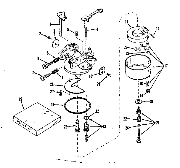 CARBURETOR NO. 630939