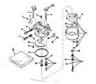 Craftsman 143534032 carburetor no. 630939 diagram