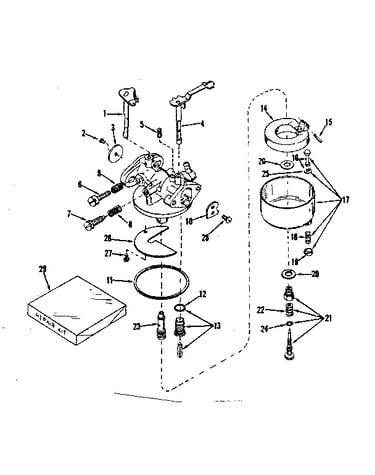 Carburetor no. 630939