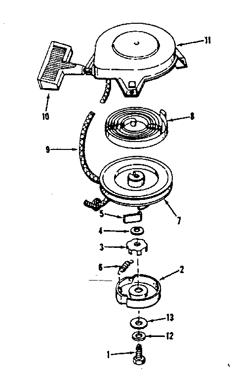 REWIND STARTER NO. 590374