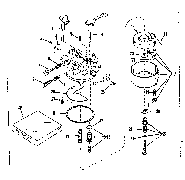 Carburetor no. 630939