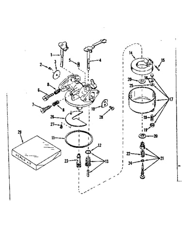 Carburetor no. 630939