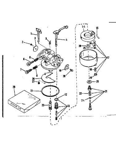Carburetor no. 630985