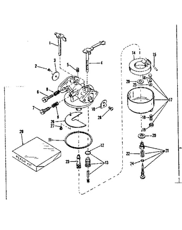 Carburetor no. 630985