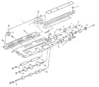 Sears 8325008 4.8 paper feeding section diagram