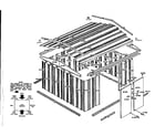 Sears 69660002 replacement parts diagram