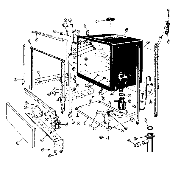 FRAME AND TUB DETAILS