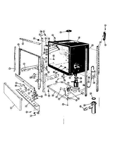 Frame and tub details
