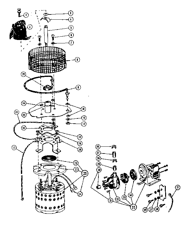 HEATER, IMPELLER, MOTOR, AND PUMP DETAILS