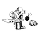 Kenmore 58764080 water inlet valve diagram