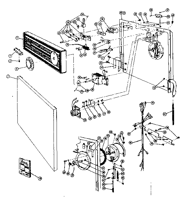 Control panel and door details