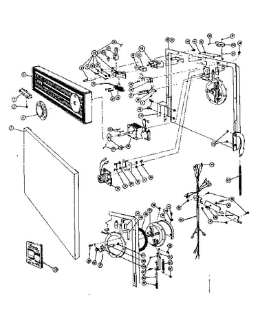 Control panel and door details