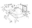 Kenmore 58764430 lid assembly diagram
