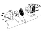 Kenmore 58764430 803880 pump & motor assembly diagram