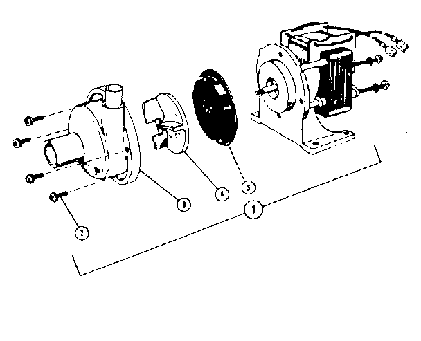 803880 pump & motor assembly