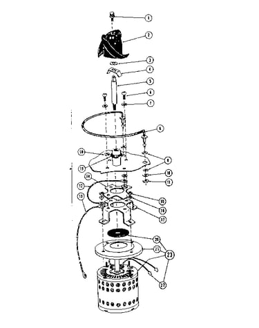 Motor, heater, and impeller details