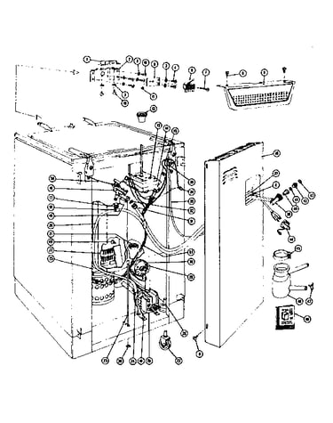 Frame and tub details
