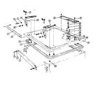 Kenmore 58764431 lid assembly diagram