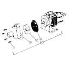 Kenmore 58764431 pump & motor assembly diagram