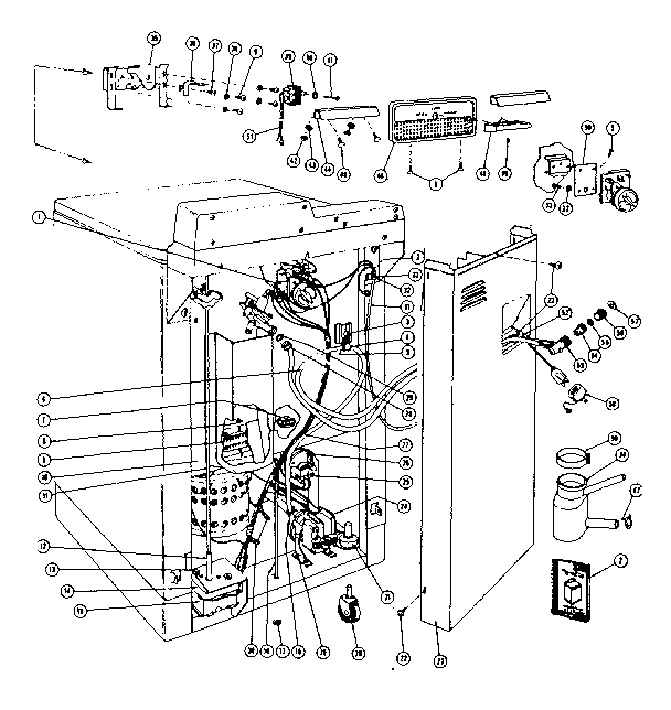 Frame and tub details