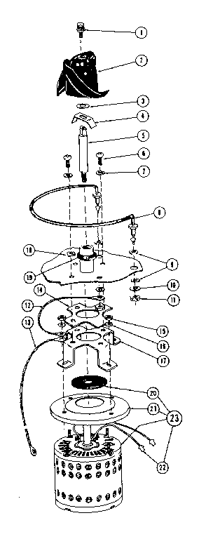 Motor, heater, and impeller details