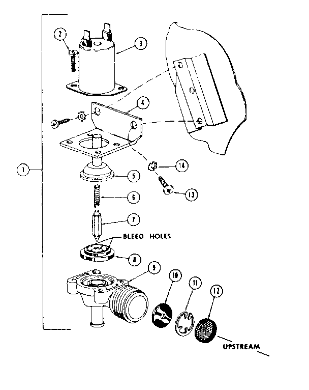 Water inlet valve assembly