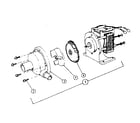 Kenmore 58764440 pump and motor assembly diagram
