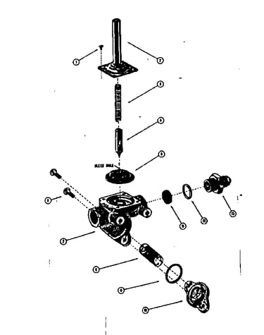 Water inlet valve assembly